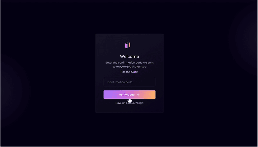 Verify Your Email
