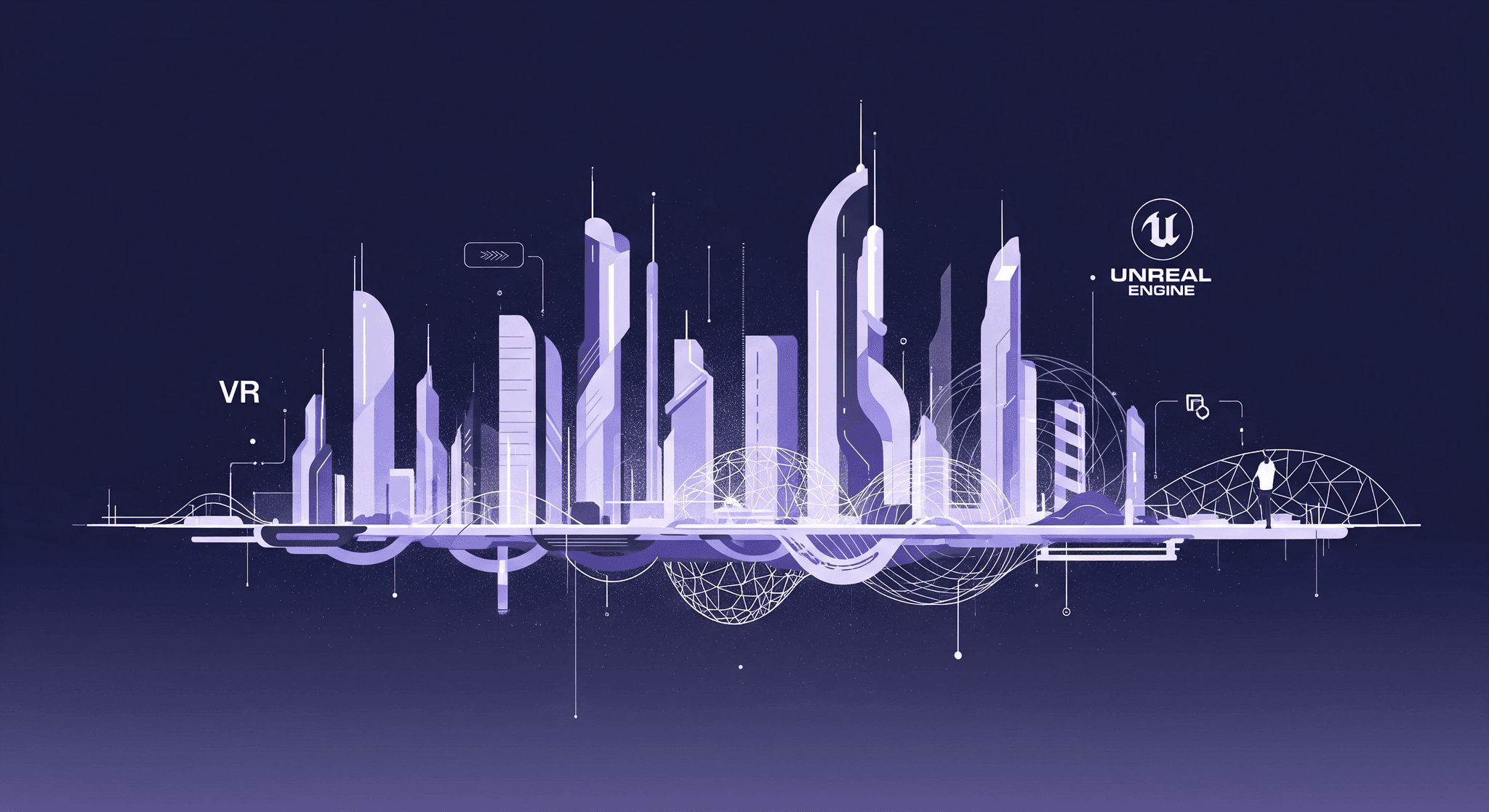 Procedural Building Generators in Unreal Engine for VR Optimization Main Article Image